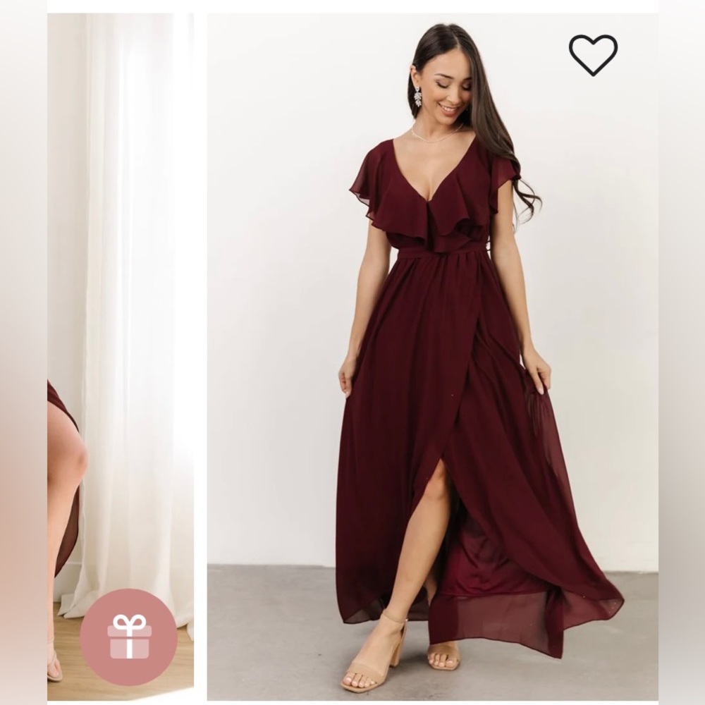 🆕 Baltic Born Katya Ruffle Maxi Dress